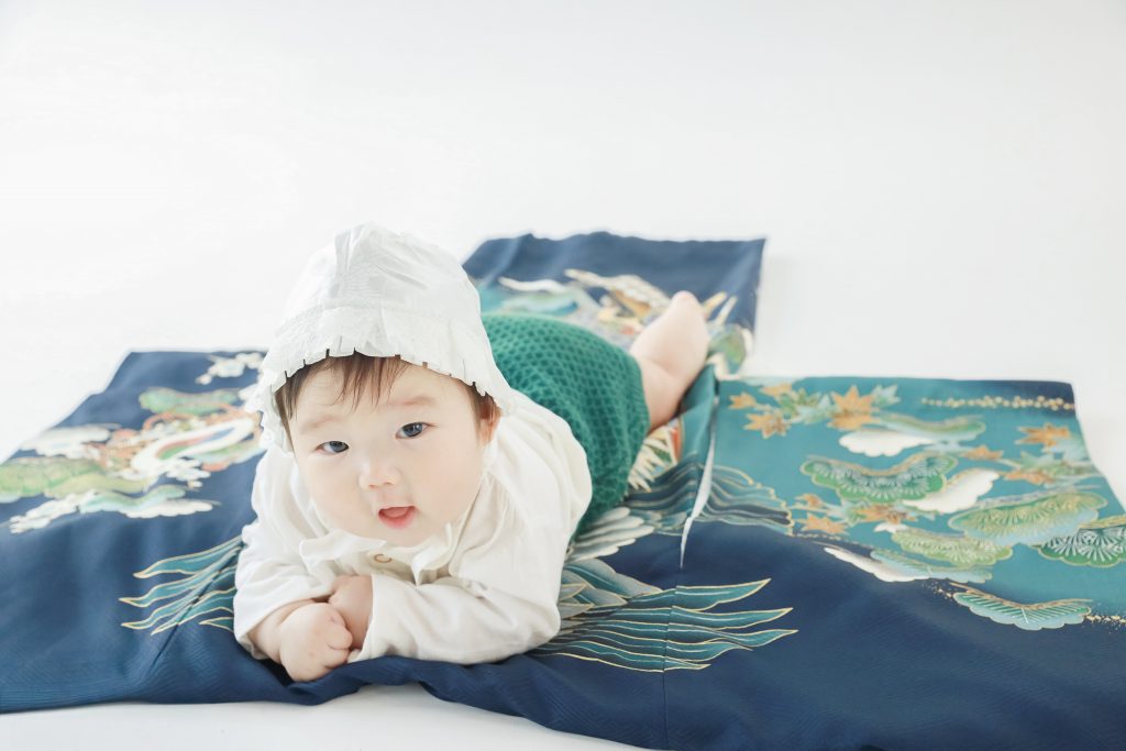 お宮参り　赤ちゃんフォト